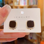 Silver Square Plate (14K Real Gold Plating)