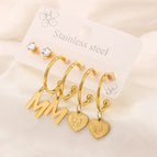 M Letter 3 Pairs Set