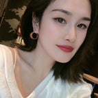 E1624--Maillard Color Earrings