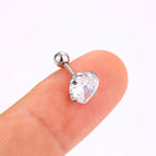 One Size / Silver / 9mm