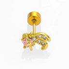 One Size / Gold / 4#
