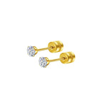 Gold / 3mm Pair