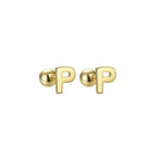 Gold / Letter P