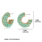 Average Size / Light Green / A Pair