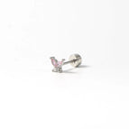1#Pink (one Finished Product) / F136 Titanium Alloy Rod (0.8mm Thick*6mm Long)