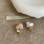Butterfly Pearl Earrings