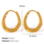 Eh828 Gold Earrings