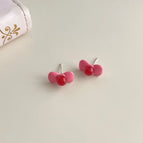 Pink Bow Claw Clip-Silver Needle