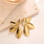 Ed006 Gold Stud Earrings