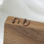 Brown Ear Hooks/1 Pair