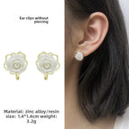 44#A Pair of Mosquito Coil Ear Clips