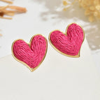 E2753 Steel Needle-Rose Red