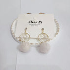 Silver Needle Earrings 293