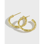 14K Gold【With Sterling Silver Earplug】 / 925 Silver