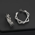 Silver / 8 * 21.5mm Square