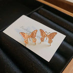 14#Silver Needle-Pink (Oil Drop Butterfly)