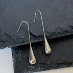 Sd108 Silver Water Drop Ear Hook