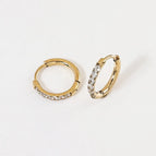 2.0 * 10mm Gold (a Pair)