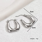 Silver / 2cm-2cm