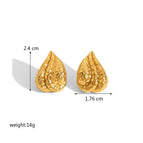 Golden Drop-Shaped