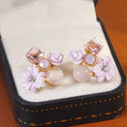 16K Gold Pink [925 Silver Needle Plated Needle]