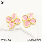 29 * 26mm / Pink / 1 Pair/Package