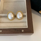 Oval Earrings
