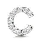 Letter Earrings C (Single Piece)