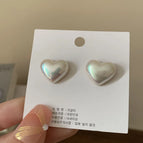 White Earrings 14mmc14