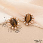 Oval Pearl Small / 2.4 * 2.9cm