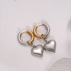 Jian Jin Ear Clip Silver Love