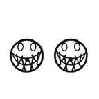 Smile Face Black