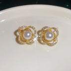 Silver Needle-Golden-White (Real Gold Plating)