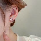 7# Silver Needle-Pink Flower