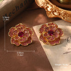 Flower Pink / 3.34*3.55CM
