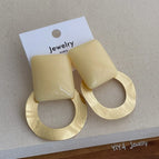 Beige Earrings