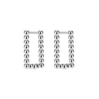 Steel Ball Rectangular Steel Color (a Pair)