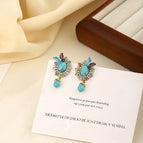 A18880 Turquoise Colorful Butterfly