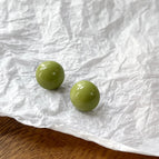 Olive Green Hemisphere Needle