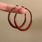 Simple Big Ear Ring