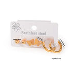 Butterfly Hoop Earrings Set 0431
