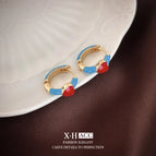 28#Geometric Earrings