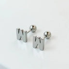 Silver / Letter W