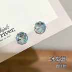 HE05【8mm Dark Blue Straight Needle Model】Millennium Rose Cut