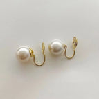White Ear Clip-8mm