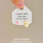 6#Bear Earrings