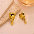 Ed068 Gold Stud Earrings