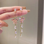 38# Silver Needle-Pink-Butterfly