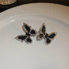 7# Silver Needle-Black (Pleated Flowers)