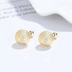 Yellow Gold Large / 925 silver